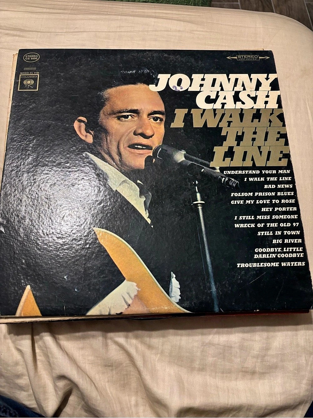 Columbia I Walk the Line Johnny Cash Vinyl Record NWT
